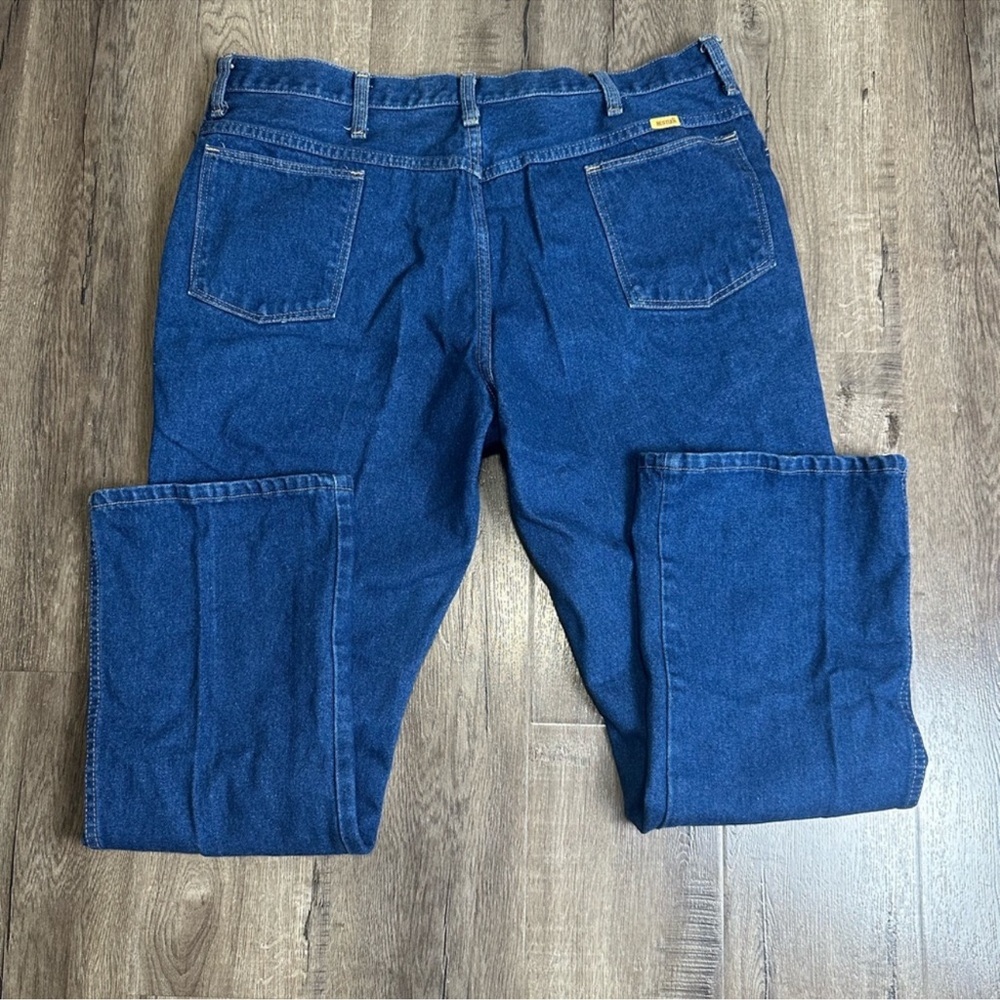 Rustler Deep Blue Relaxed Jeans - Picture 2 of 4